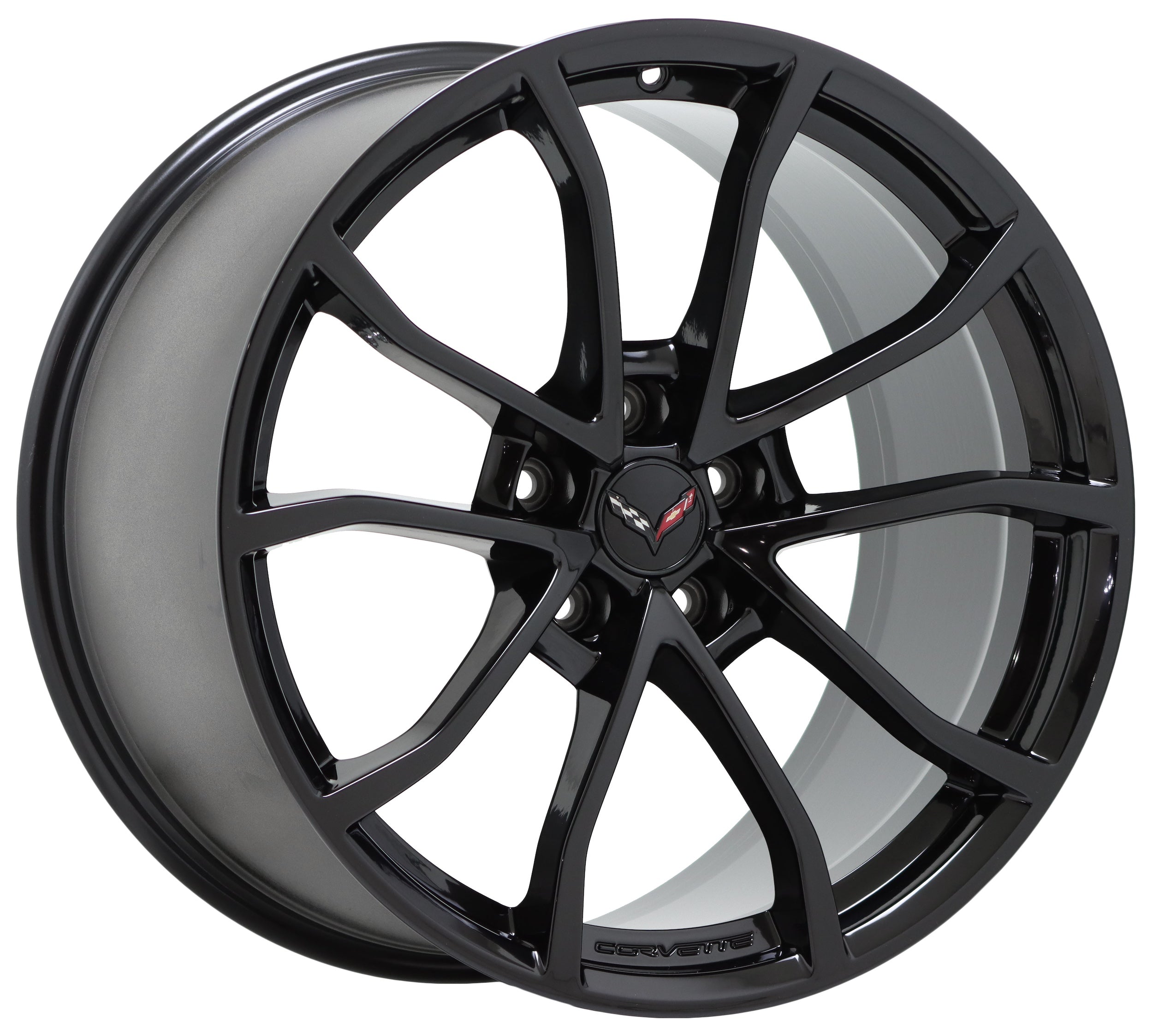 NEW 19x10" Corvette C7 GrandSport Machined Silver wheel rim Factory OEM 5542